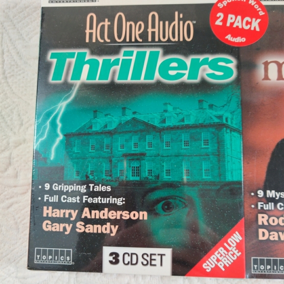 Act One Audio Book Thrillers & Mysteries Sealed New - Picture 3 of 10